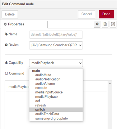 Red Using Device Feed Node Red with Smarthings using Samsung Automation Studio - Page 3 ...