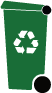 greenrecycling bin