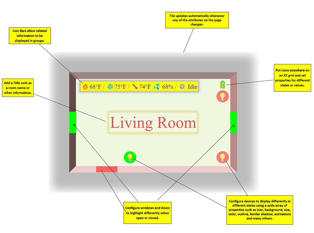 Preview]Tile Builder Rooms - Preview (It's very cool!) - Custom Apps -  Hubitat