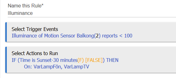 Need Help With How To Configure A 30min Before Sunset Trigger Rule Machine Hubitat