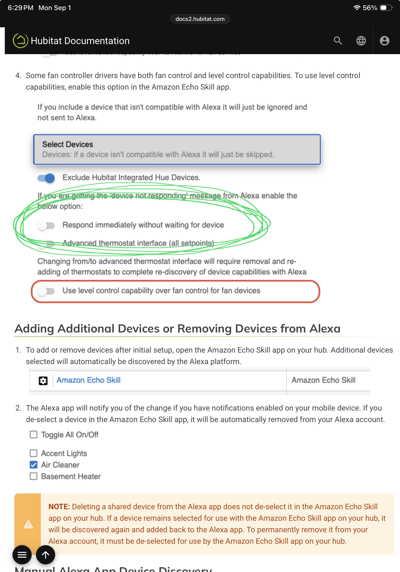 Alexa Runs Command but Says it Didn't - Devices - Hubitat