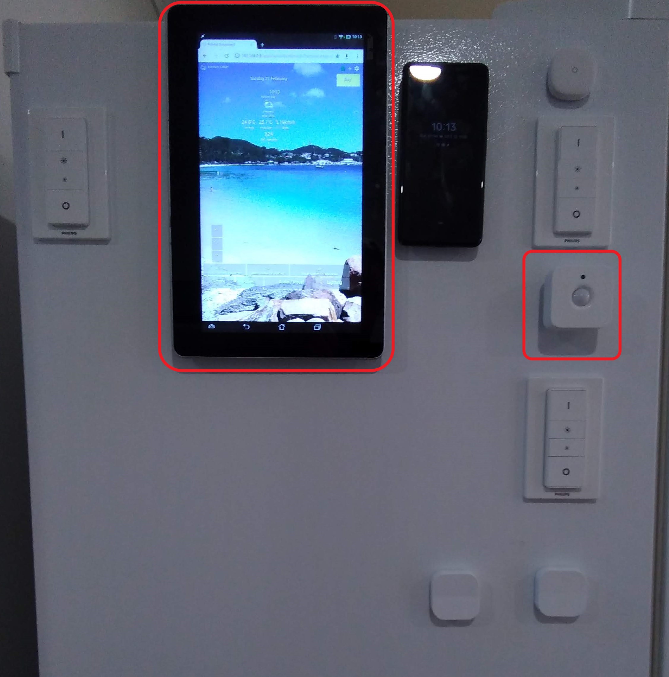 Motion Sensor and Tasker to Turn on Tablet (No Required) - Here's a cool I did! -