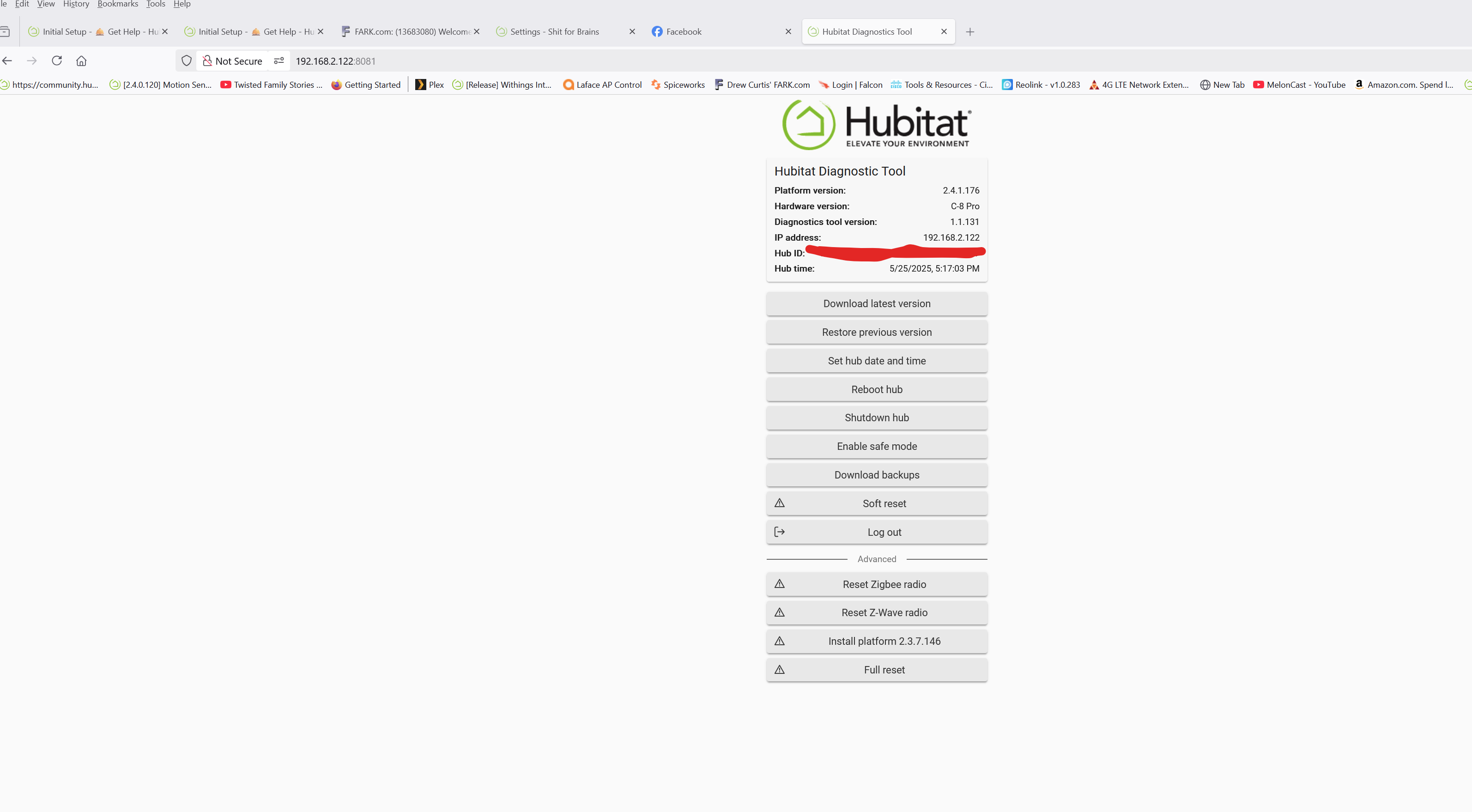 Initial Setup - Get Help - Hubitat