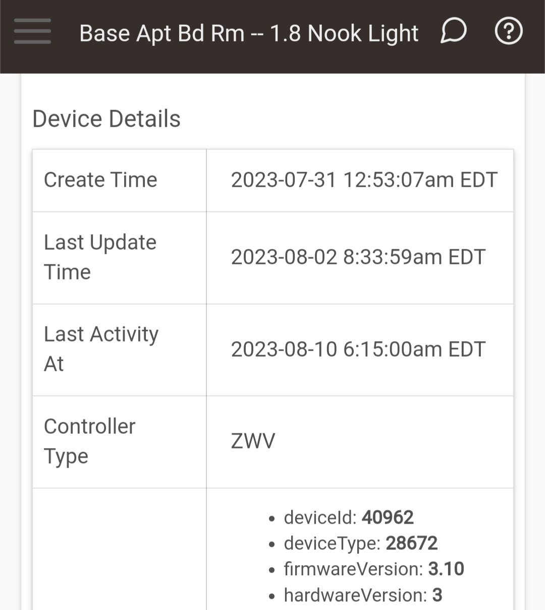 My Zooz switch shows it is on in the Hubitat app, but it's not. And the