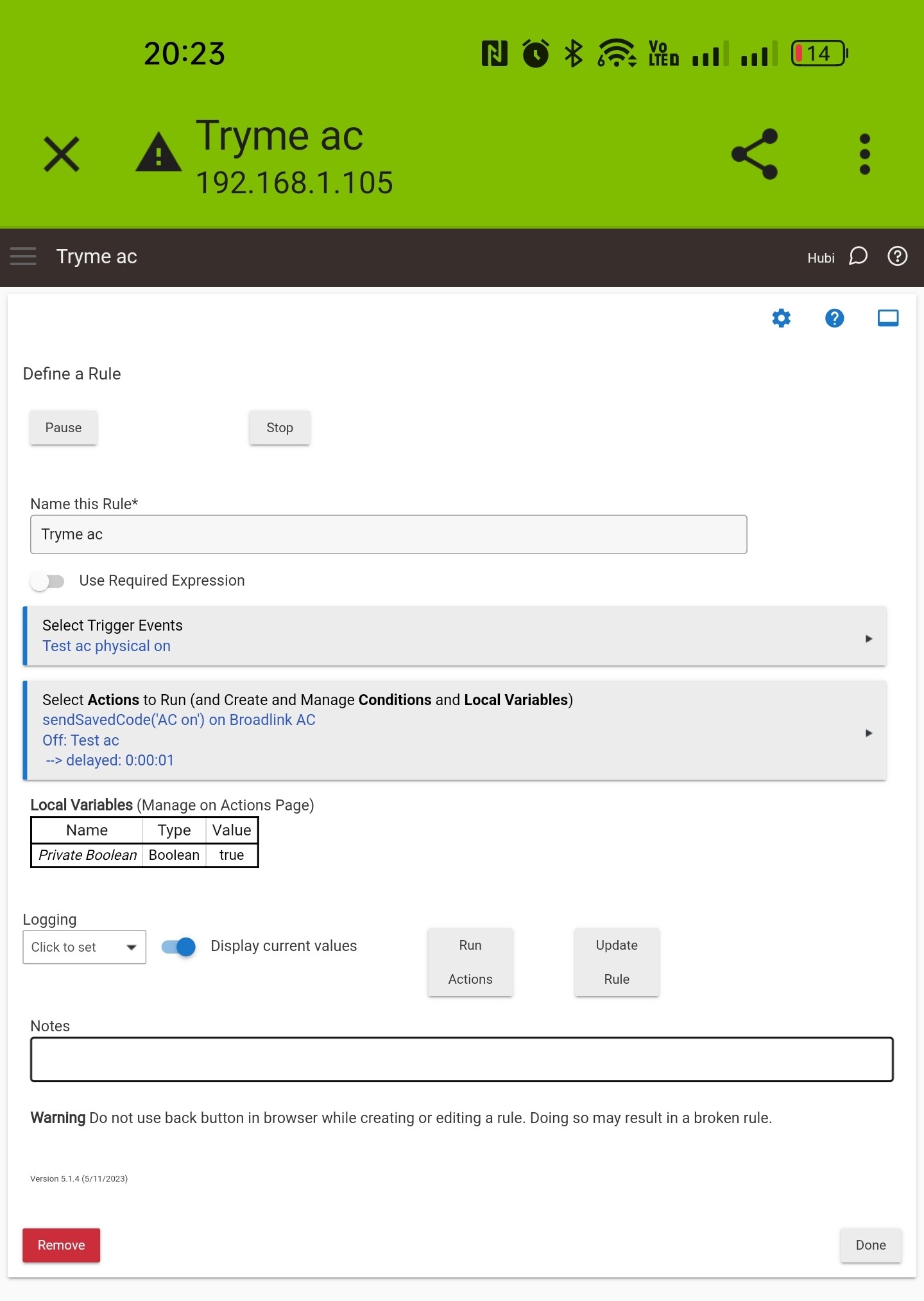 How to setup Broadlink Rm4-Pro 