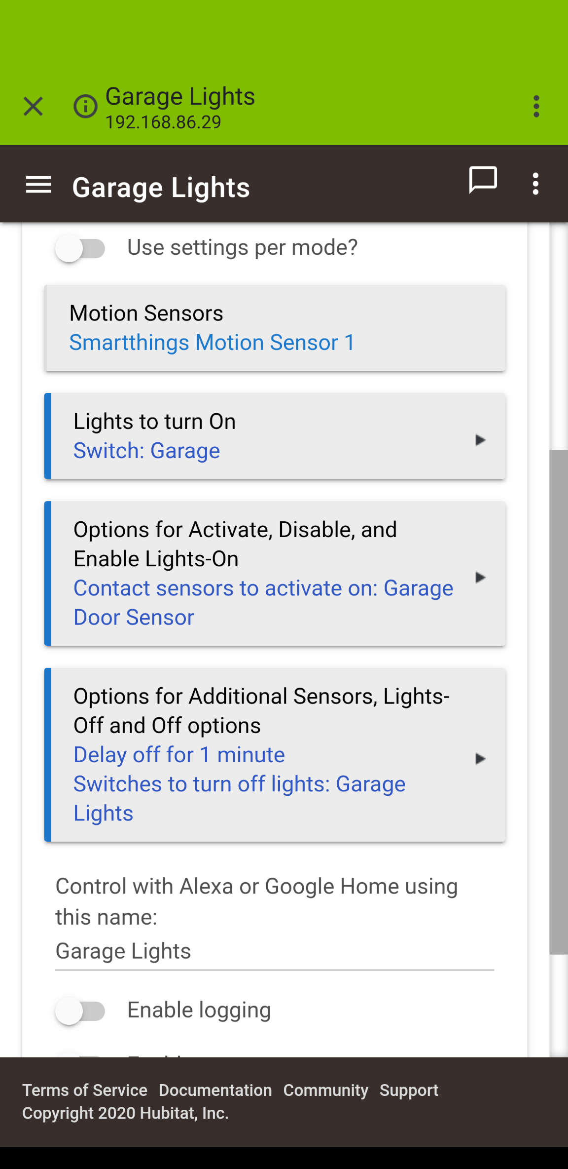 Google switch hot sale off the lights