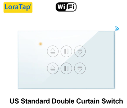 Loratap WiFi Double Curtain Blind Switch - Devices - Hubitat