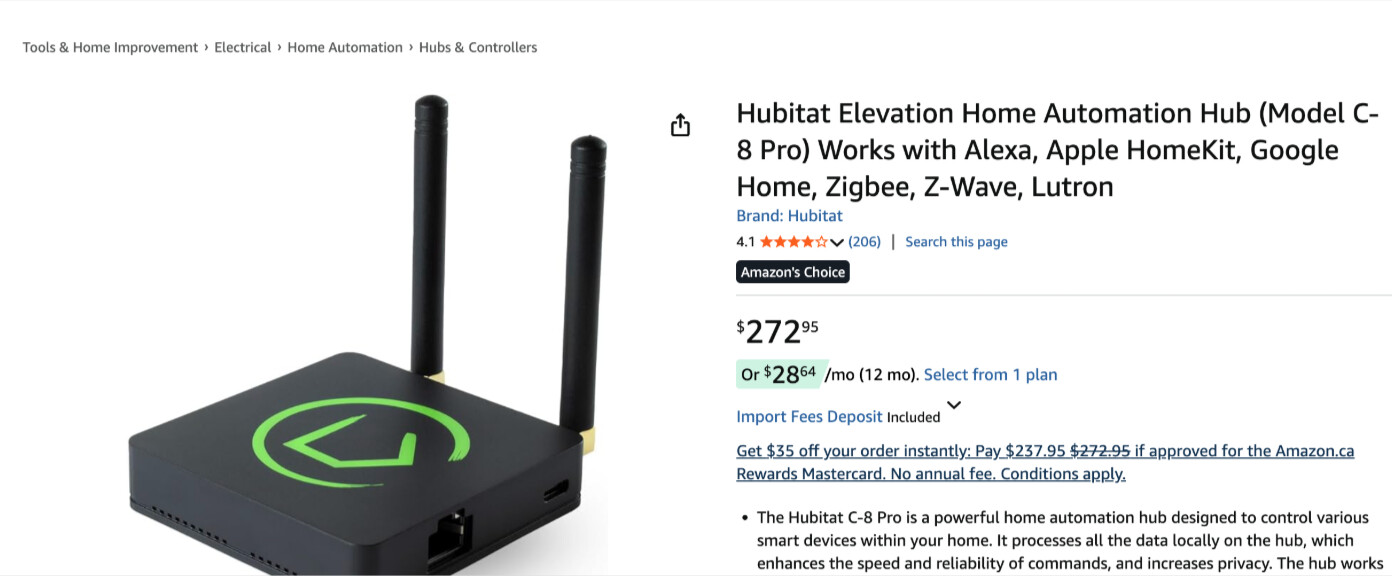 Hub Bat Thank You, Canada! Hubitat is now Amazon’s Choice for Smart Home Hubs 🍁 ...