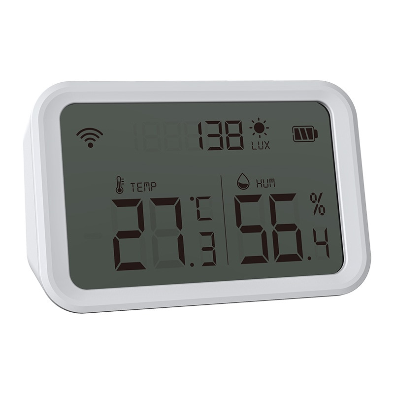 Smart Zigbee 3.0 Temperature Humidity Sensor Real time Scene - Temu
