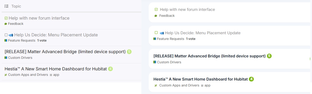 Help with new forum interface - Page 3 - Feedback - Hubitat